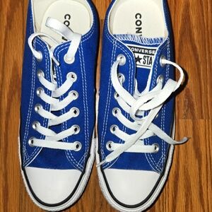 Blue Converse Sneakers
